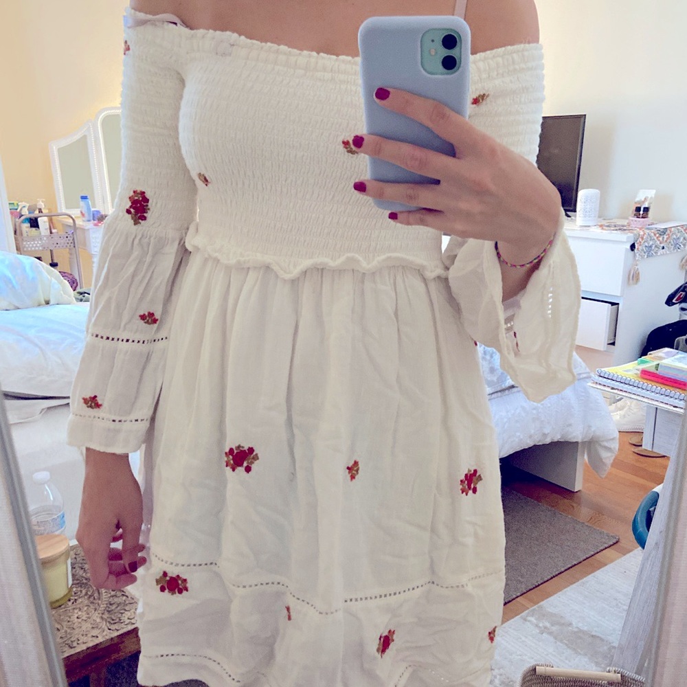 Free people white dress